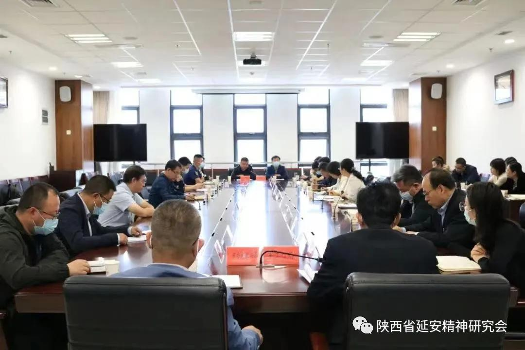 陕西省延安精神研究会弘扬践行委员会深入延安市调研