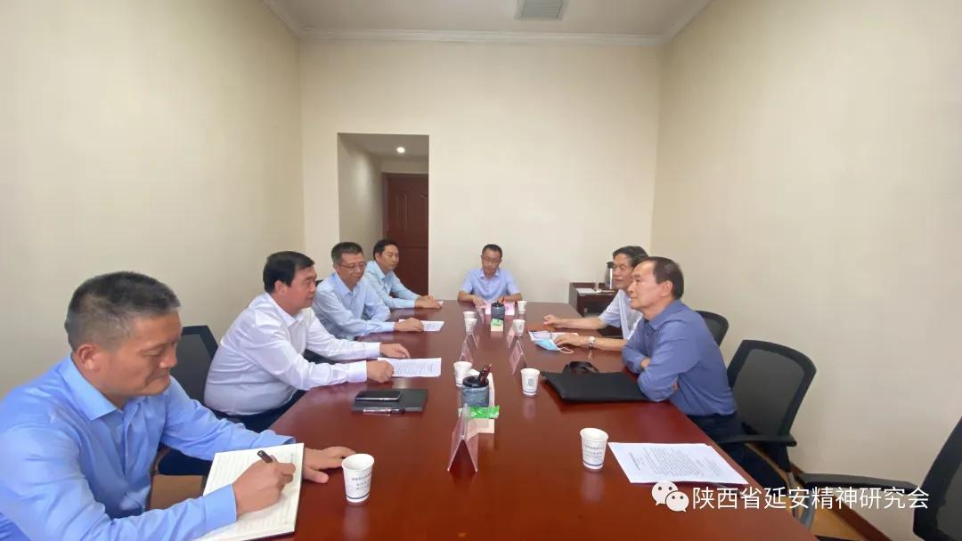 陕西省延安精神研究会组织联络委员会深入汉中市、安康市进行调研