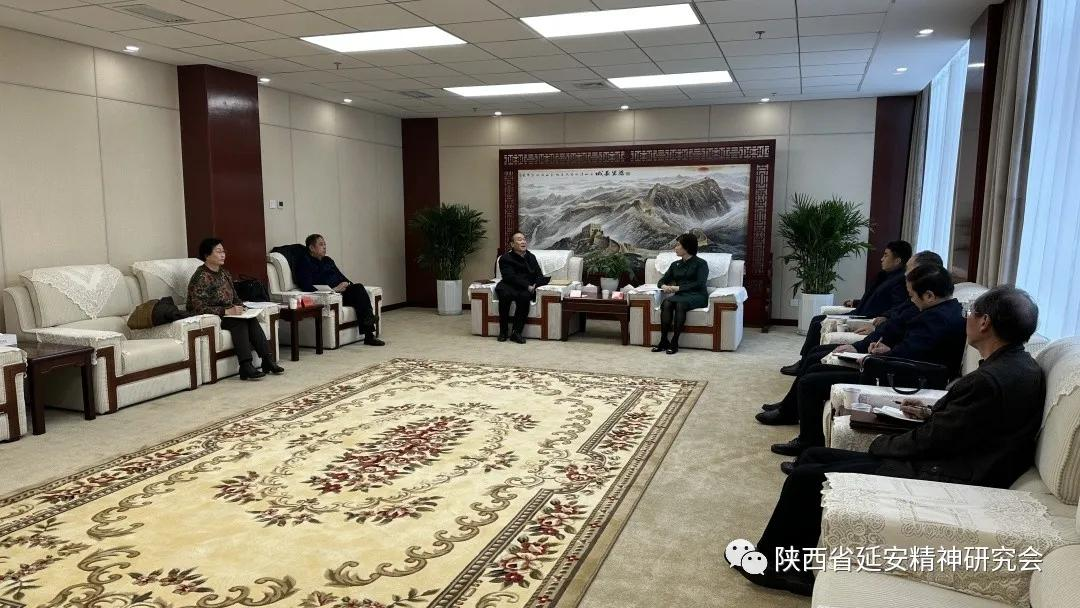 陕延会调研组赴商洛市就加强和推进市、县研究会组织建 设工作进行调研