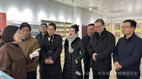 陕西省延安精神研究会开展主题党日活动 参观省政协文史馆与《真理照耀伟大征程》革命文物文献展