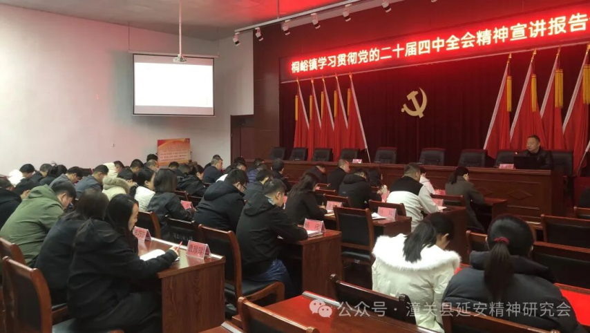 全会精神进乡村 党的政策润民心——潼延会宣讲团深入全县乡镇开展党的二十届四中全会精神专题宣讲