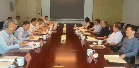 陕西省延安精神研究会会长梁宏贤一行赴省国资委专题调研并座谈