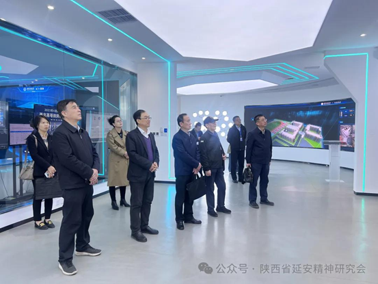 陕西省延安精神研究会赴西安电子科技大学调研并座谈