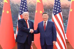 习近平同美国总统特朗普会谈