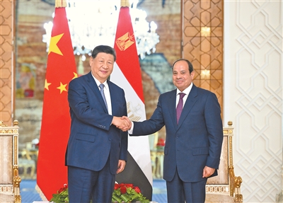 习近平同埃及总统塞西会谈