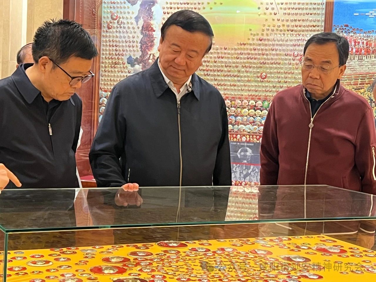 咸阳市延安精神研究会会长马俊民一行调研“弘扬延安精神示范基地”创建工作