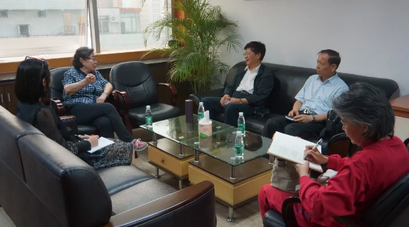 延安精神与雷锋精神一脉相承 ——高学敏将军到访广东省延安精神研究会