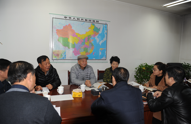 青海省延安精神研究会来陕学习调研