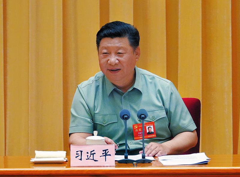 习近平在中央军委党的建设会议上强调 全面加强新时代我军党的领导和党的建设工作 为开创强军事业新局面提供坚强政治保证